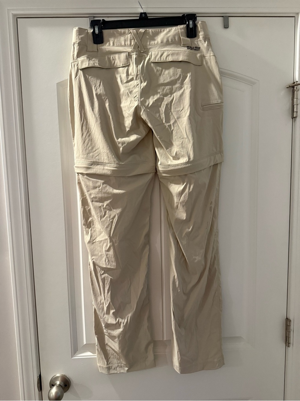 Bass Pro Shops Convertible Zipper-Off Outdoor Pants in Khaki - Picture 2 of 5